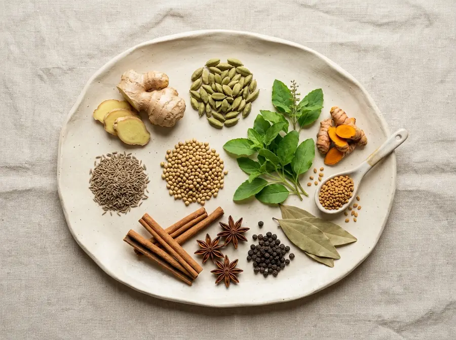 Authentic Ayurvedic Spices and Botanical Herbary at Sushrut Ayurveda
